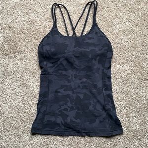 Lululemon Power Y Luon Camo Tank
